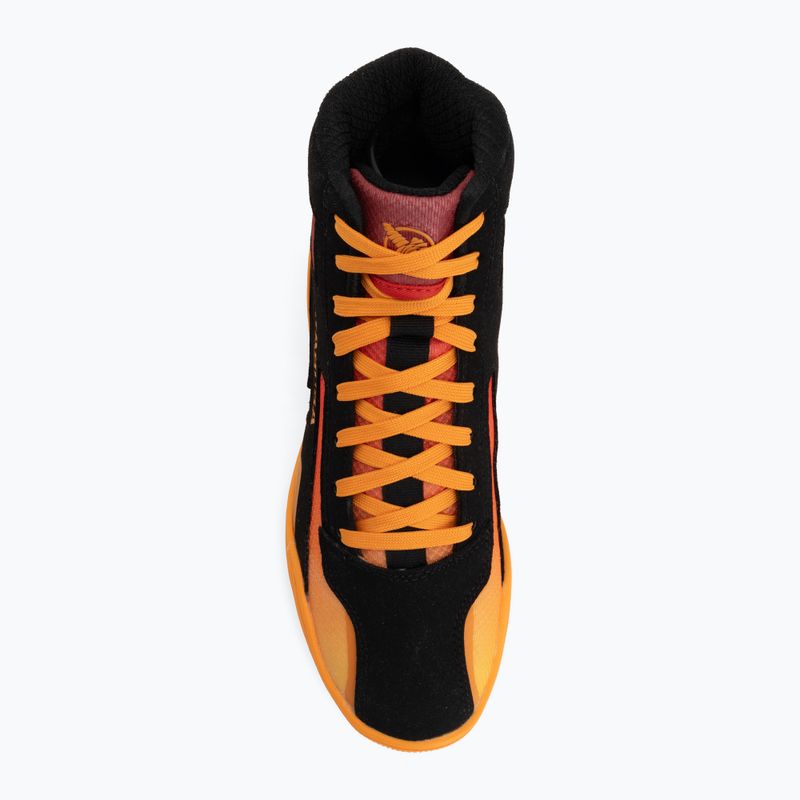 Boxerské boty Hayabusa Surge black/orange 5