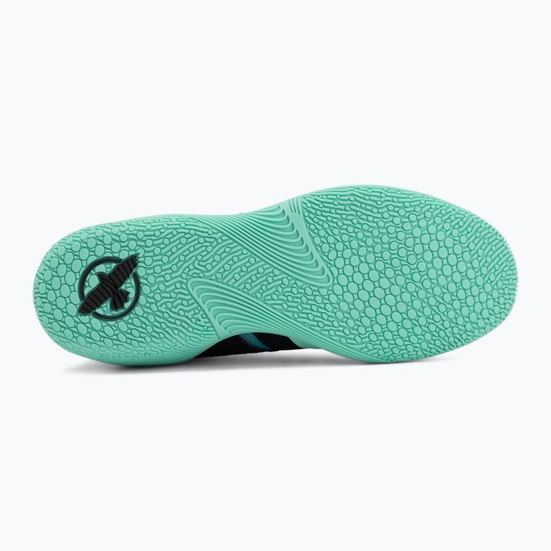 Boxerské boty Hayabusa Surge black/cyan 4