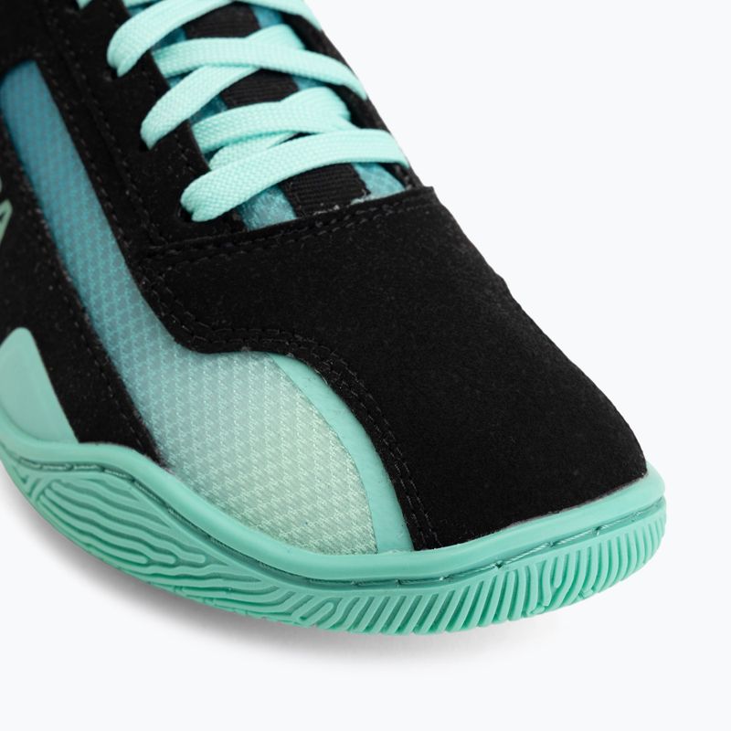 Boxerské boty Hayabusa Surge black/cyan 7
