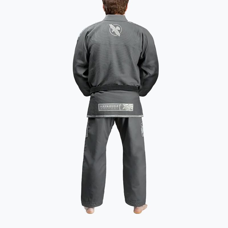 Hayabusa Lightweight Jiu Jitsu GI šedé kimono HLWJJG-GA1 3