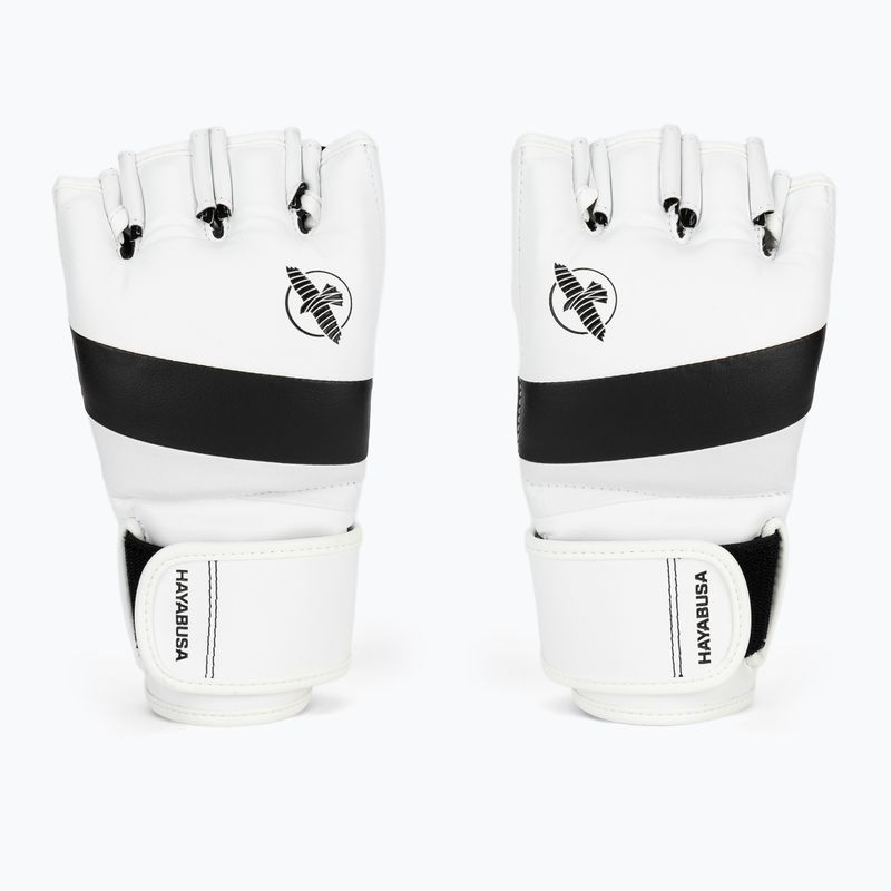 Grapplingové rukavice Hayabusa T3 MMA white/black 2