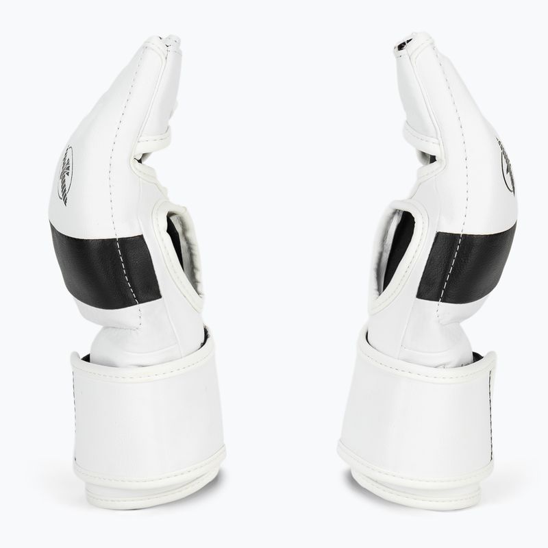 Grapplingové rukavice Hayabusa T3 MMA white/black 4