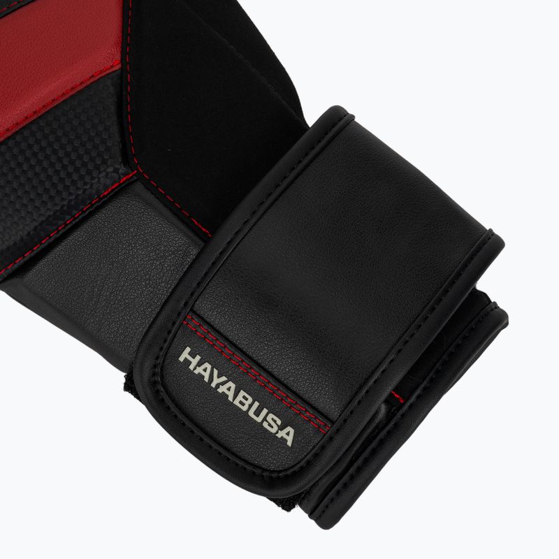 Boxerské rukavice Hayabusa T3 black/red 7