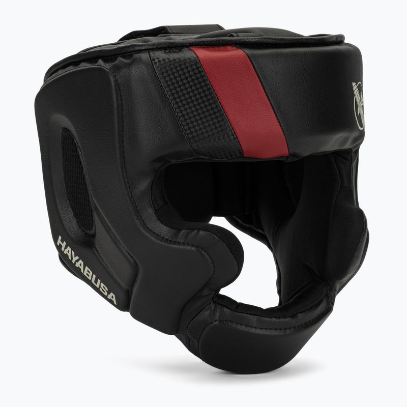 Boxerská helma Hayabusa T3 Headgear black/red