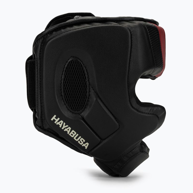Boxerská helma Hayabusa T3 Headgear black/red 2