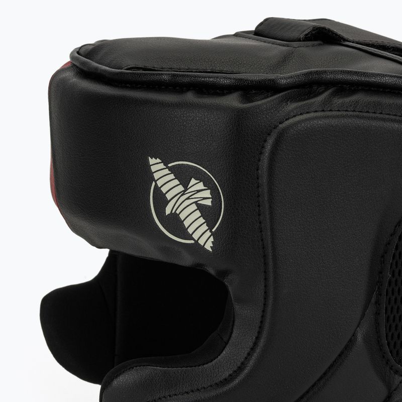 Boxerská helma Hayabusa T3 Headgear black/red 4