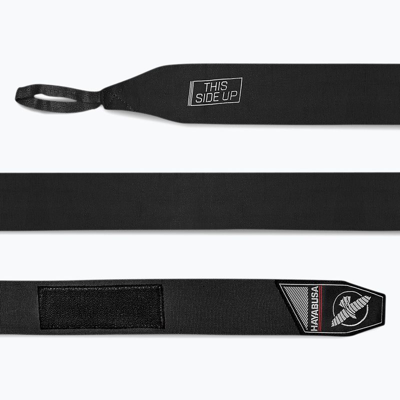 Hayabusa Perfect Stretch boxerské bandáže na ruce 450 cm černá 3