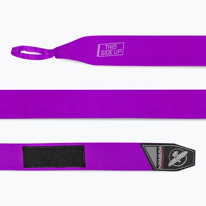 Boxerské bandáže Hayabusa Perfect Stretch Boxerské 450 cm purple 3