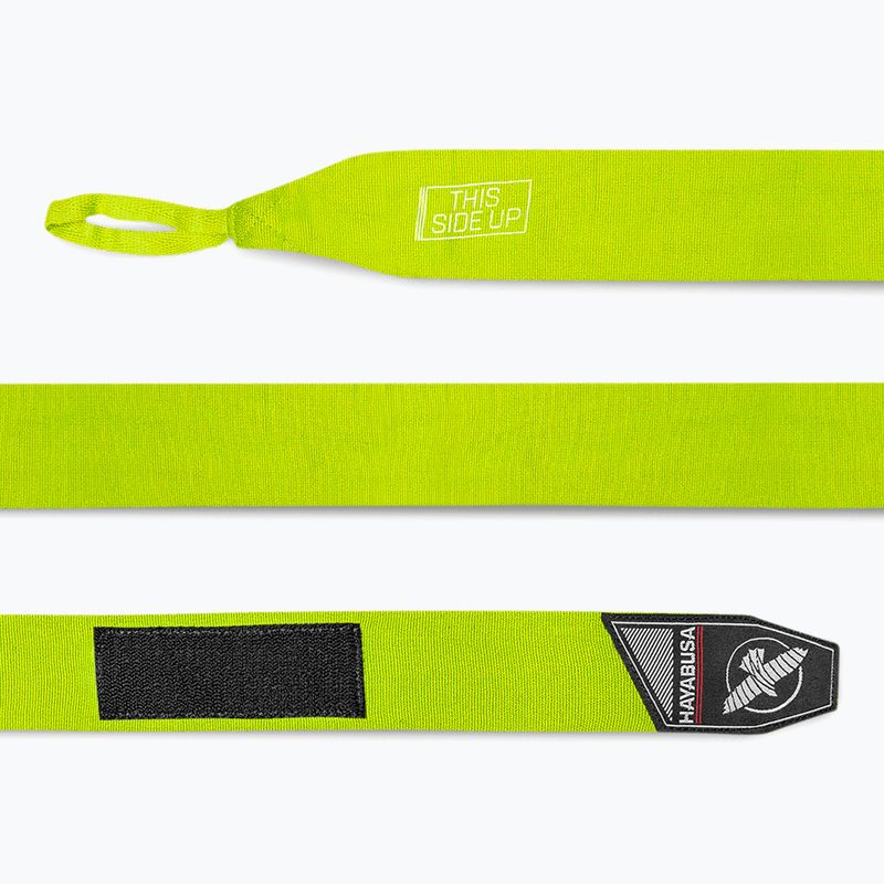 Boxerské bandáže Hayabusa Perfect Stretch Handwraps 450 cm green 3