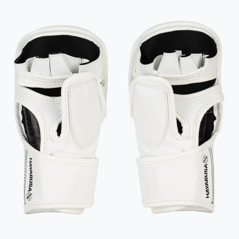 Grapplingové rukavice Hayabusa T3 Hybrid white/black 3