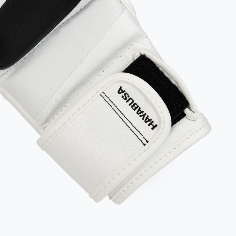 Grapplingové rukavice Hayabusa T3 Hybrid white/black 6
