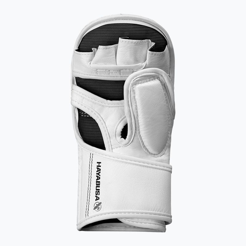 Grapplingové rukavice Hayabusa T3 Hybrid white/black 2