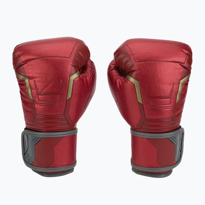 Hayabusa Iron Men boxerské rukavice červené MBG-IM-16