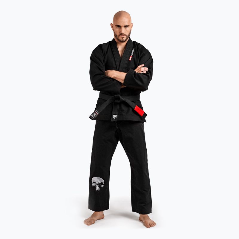 Kimono pro brazilské jiu-jitsu Hayabusa Marvel The Punisher black