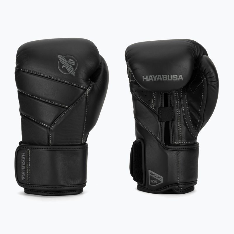 Boxerské rukavice Hayabusa T3 Kanpeki jet black