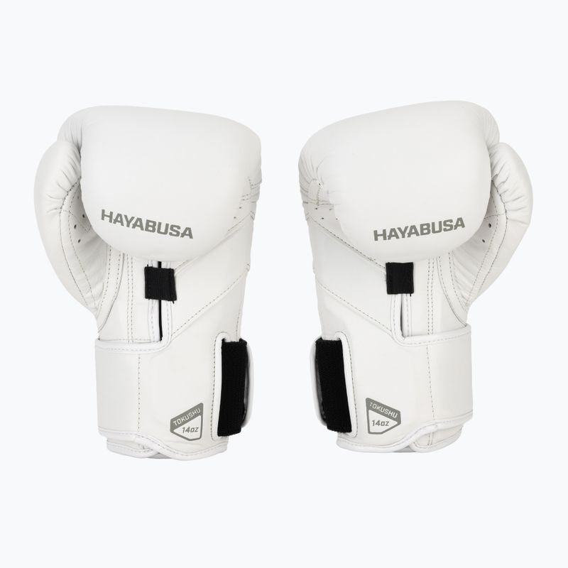 Boxerské rukavice Hayabusa T3 Kanpeki arctic white 3