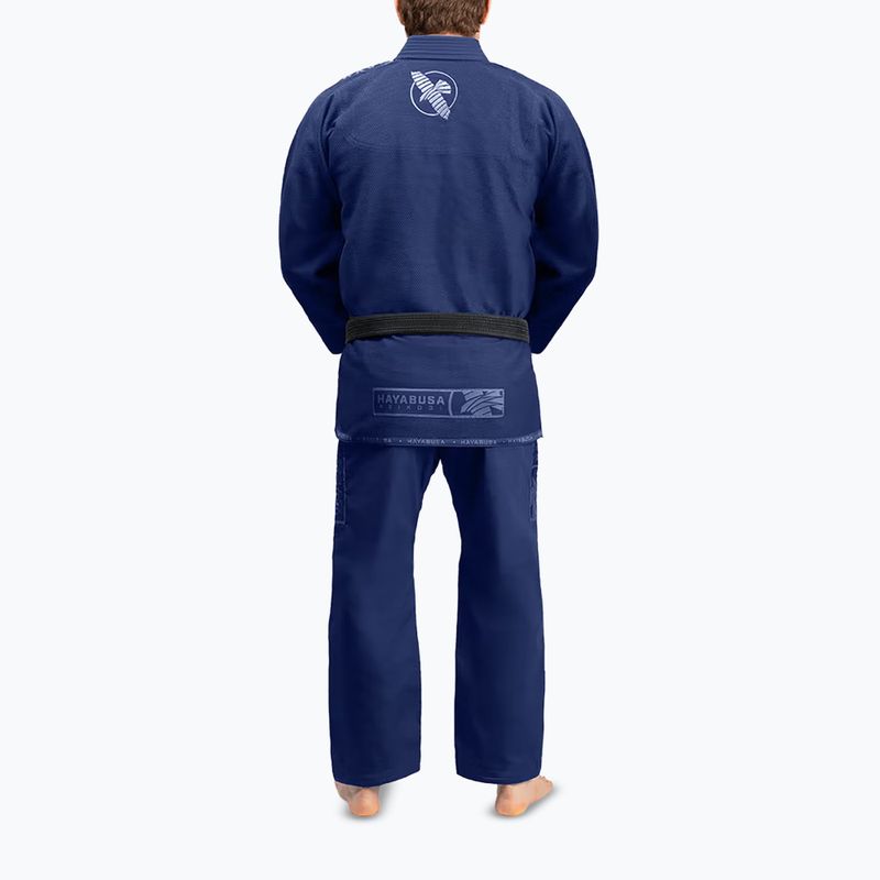 GI do brazilského jiu-jitsu Hayabusa Lightweight navy 2