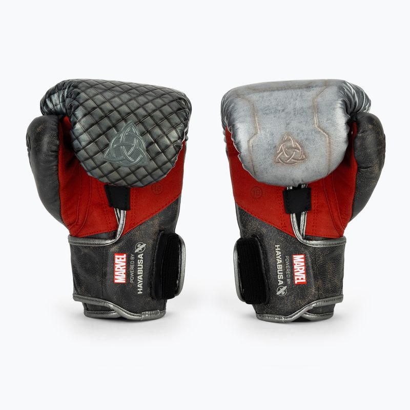 Boxerské rukavice Hayabusa Thor silver 3