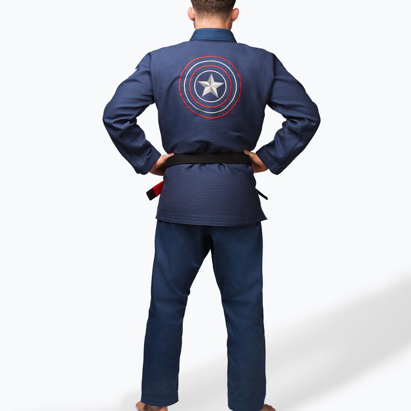 GI pro brazilské jiu-jitsu Hayabusa Marvel's Captain America blue 2