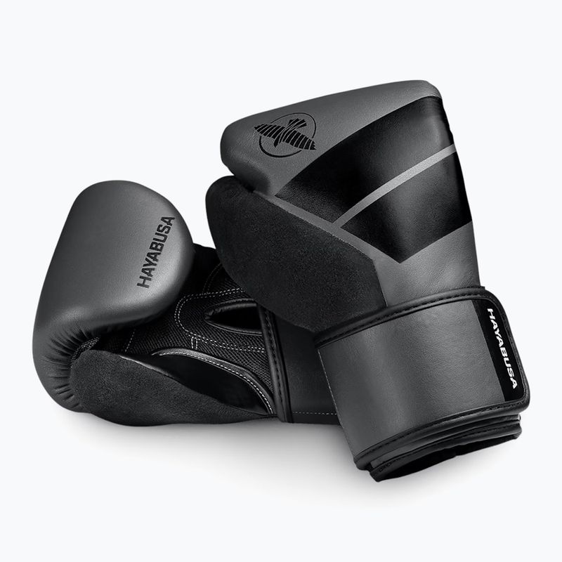 Dětské boxerské rukavice Hayabusa S4 Youth charcoal  3