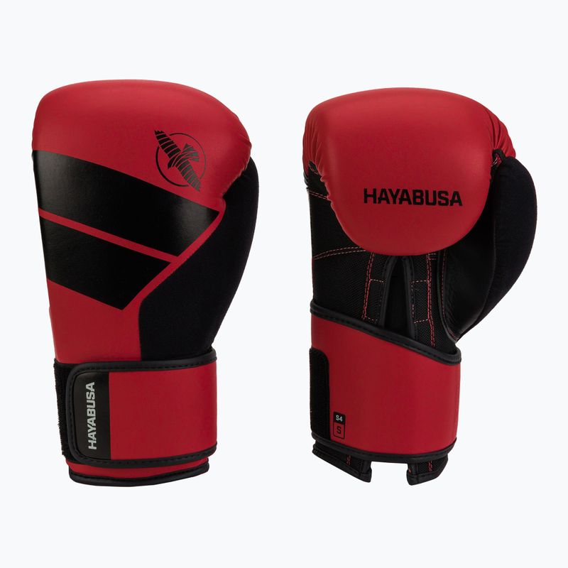 Hayabusa S4 červené boxerské rukavice S4BG
