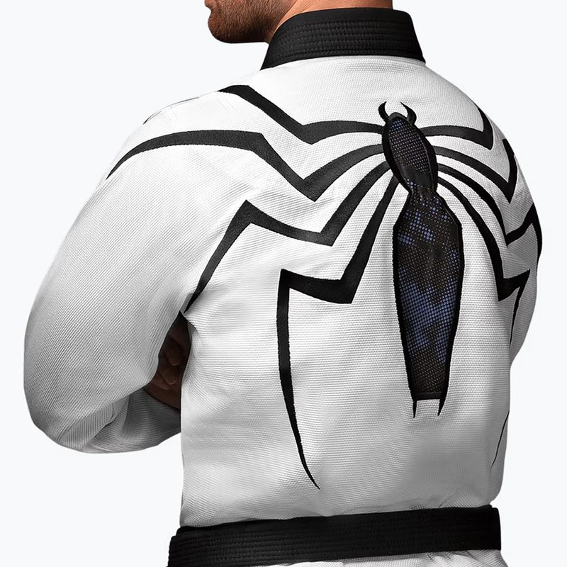 GI do brazilského jiu-jitsu Hayabusa Marvel Venom white 3
