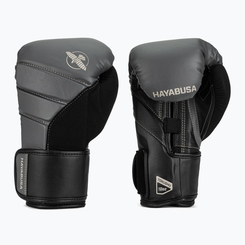 Boxerské rukavice Hayabusa T3 v barvě charcoal/black