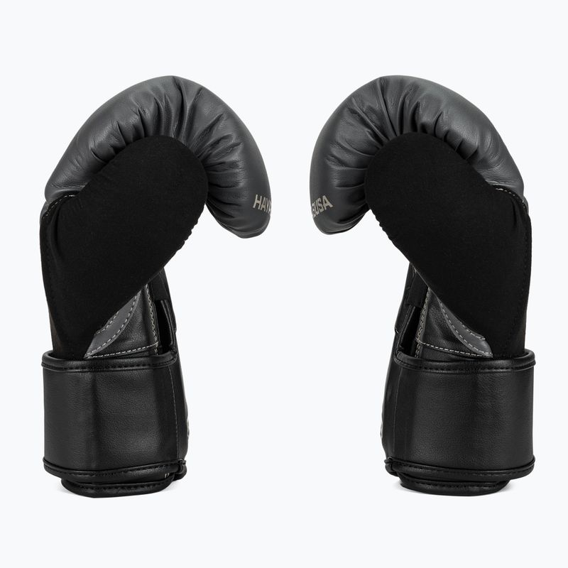 Boxerské rukavice Hayabusa T3 v barvě charcoal/black 4