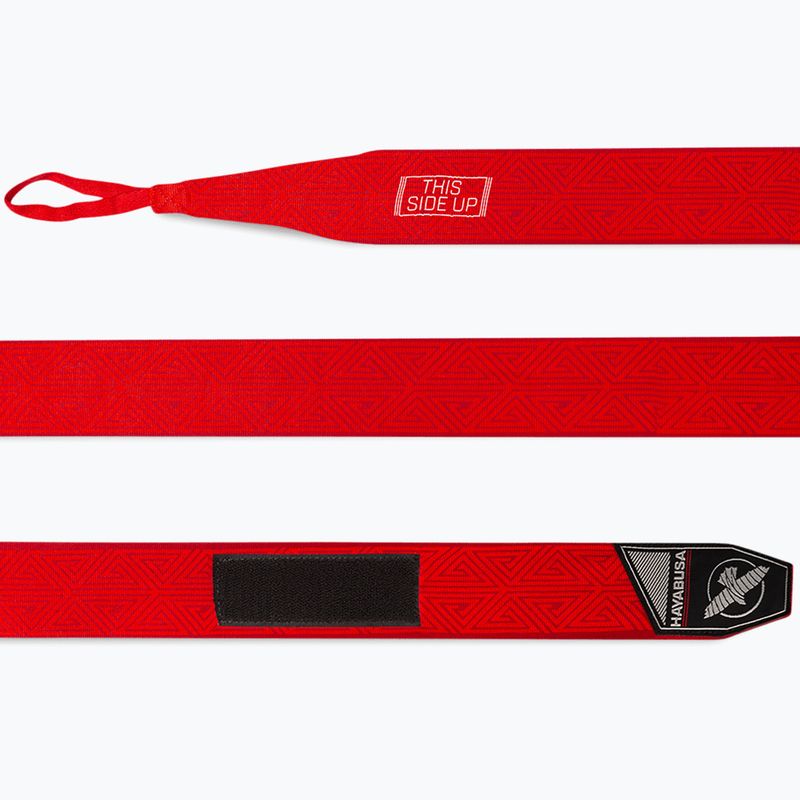 Boxerské bandáže Hayabusa Perfect Stretch Printed 450 cm red tribal 3