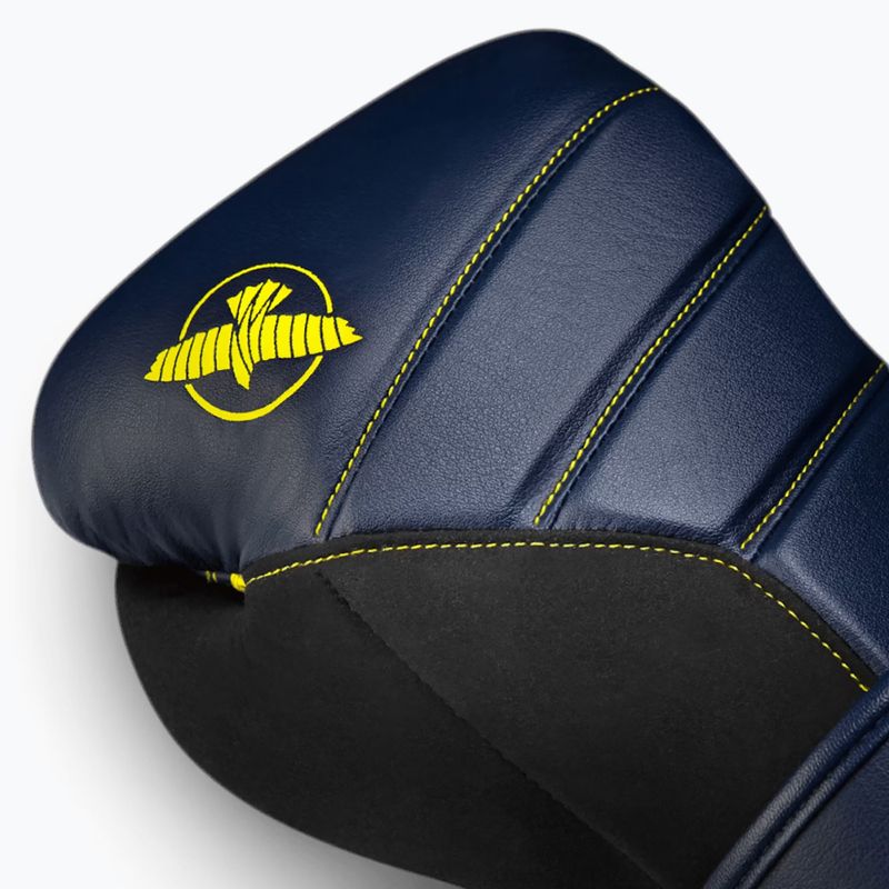 Boxerské rukavice Hayabusa T3 navy/yellow 5