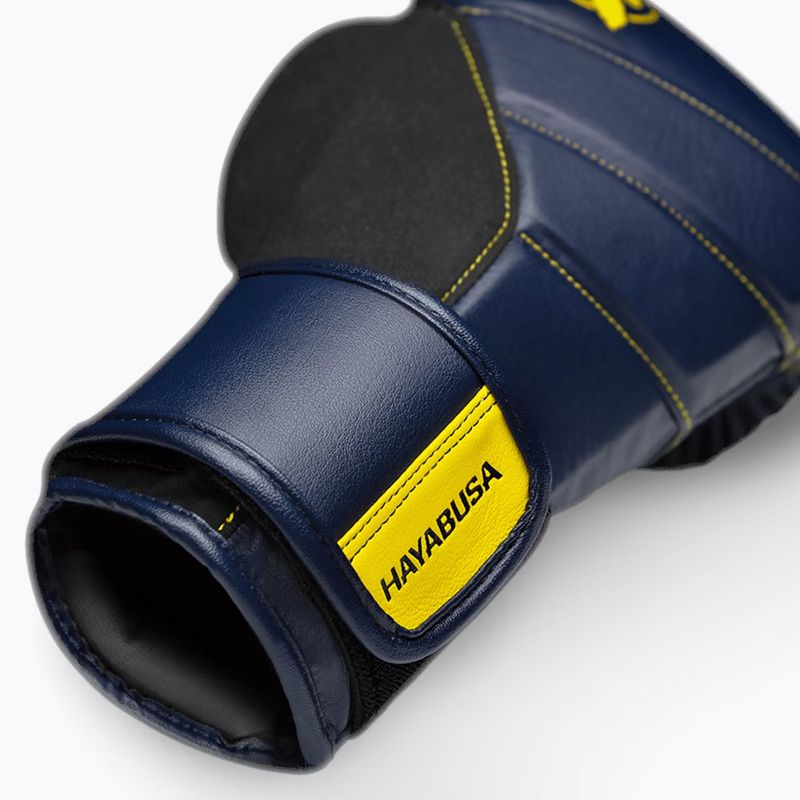 Boxerské rukavice Hayabusa T3 navy/yellow 6