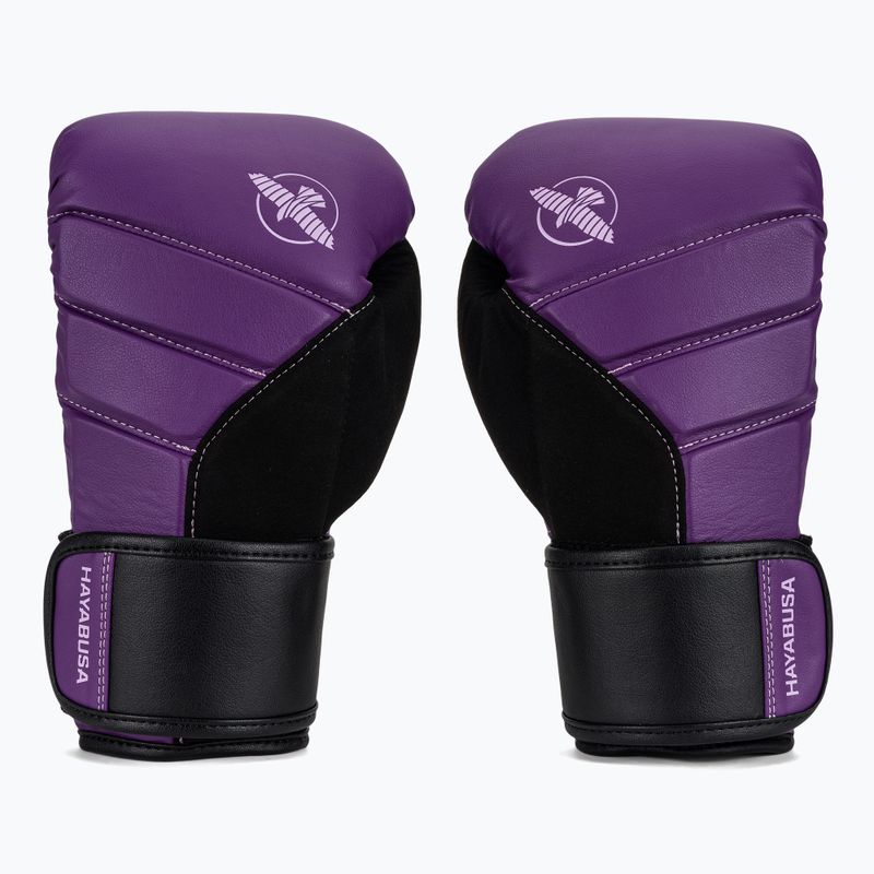 Boxerské rukavice Hayabusa T3 purple/black 2