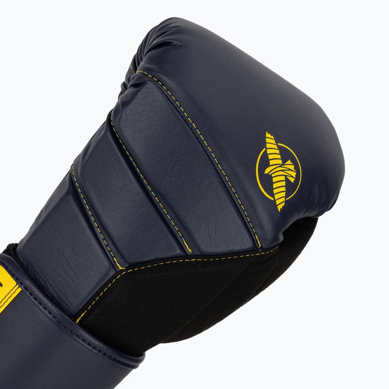 Boxerské rukavice Hayabusa T3 navy/yellow 5