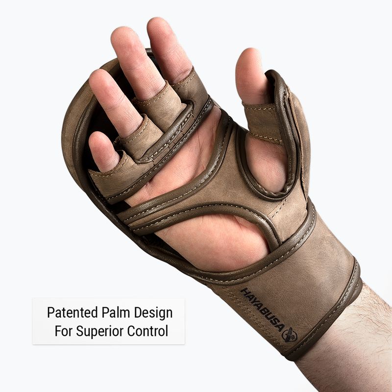 Boxerské rukavice Hayabusa T3 LX Hybrid brown 10