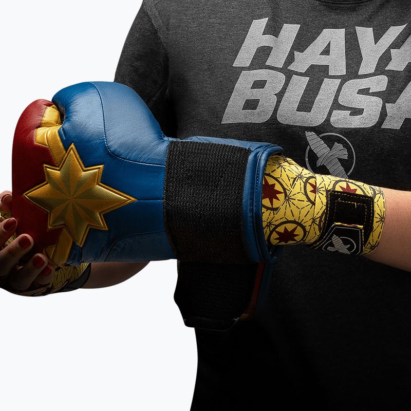 Boxerské bandáže Hayabusa Marvel Hero Elite Hard 450 cm capitan marvel 6