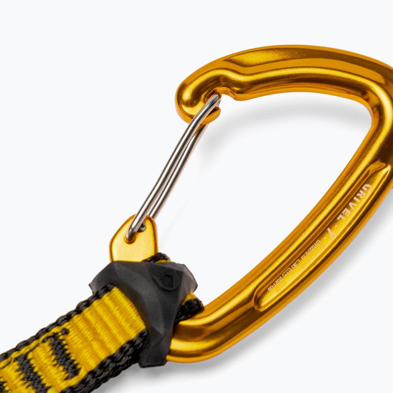 Horolezecká expreska Grivel Gamma 11 cm žlutá RSQARGA.11 4