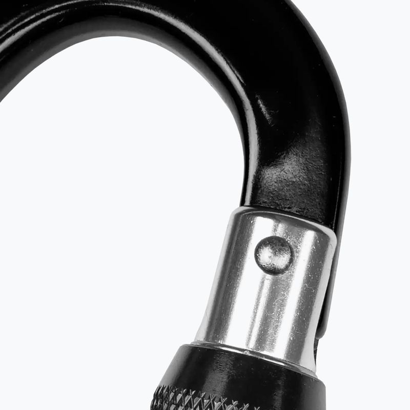 Karabina Grivel Mega K6N Screw Lock black/black 2