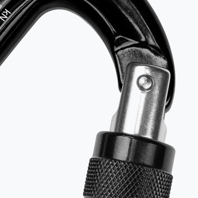 Karabina Grivel Delta K5N Screw Lock black/black 2