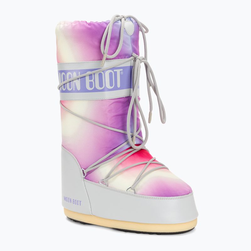 Dámské sněhule Moon Boot Icon Tie Dye glacier grey