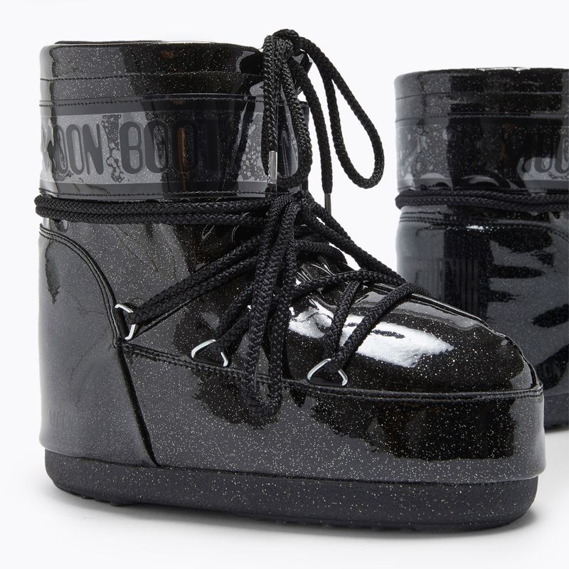 Dámské sněhule Moon Boot Icon Low Glitter black 8