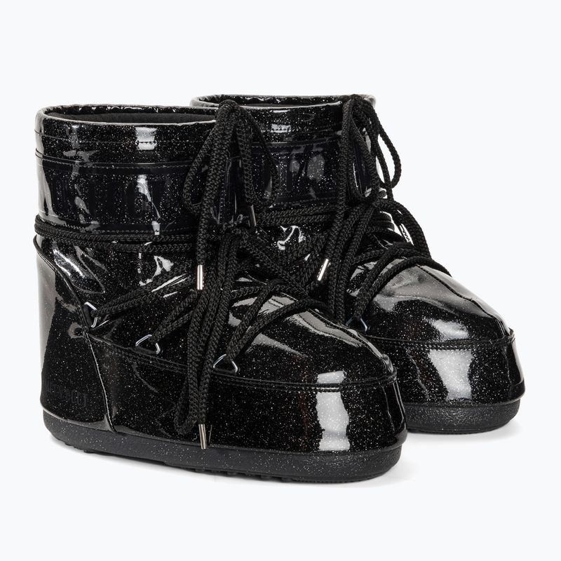 Dámské sněhule Moon Boot Icon Low Glitter black 4