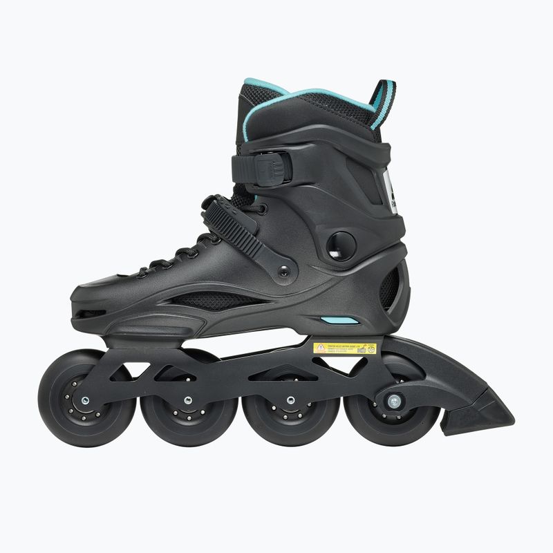 Dámské kolečkové brusle Rollerblade RB 80 W black/light blue 3