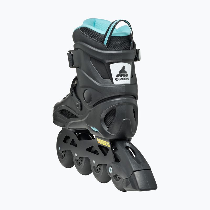 Dámské kolečkové brusle Rollerblade RB 80 W black/light blue 5