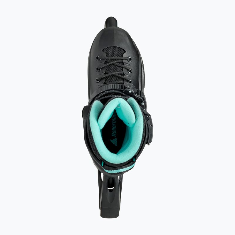 Dámské kolečkové brusle Rollerblade RB 80 W black/light blue 6