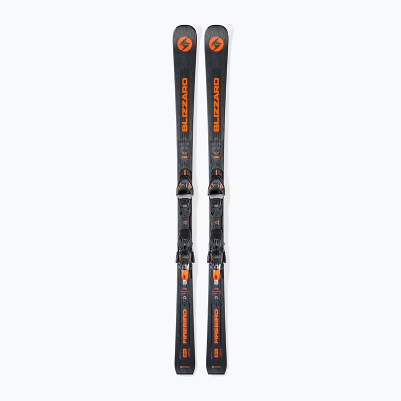 Sjezdové lyže Blizzard Firebird S TI + TPX 12 DEMO anthracite/black