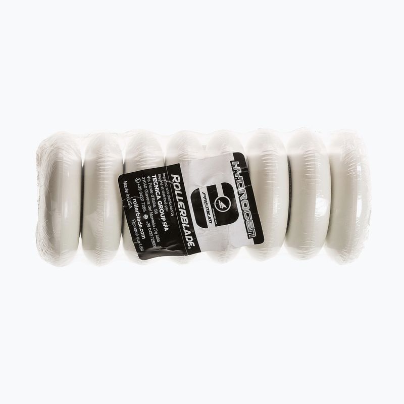 Náhradní kolečka Rollerblade Hydrogen 84mm/85A 8 ks white 5