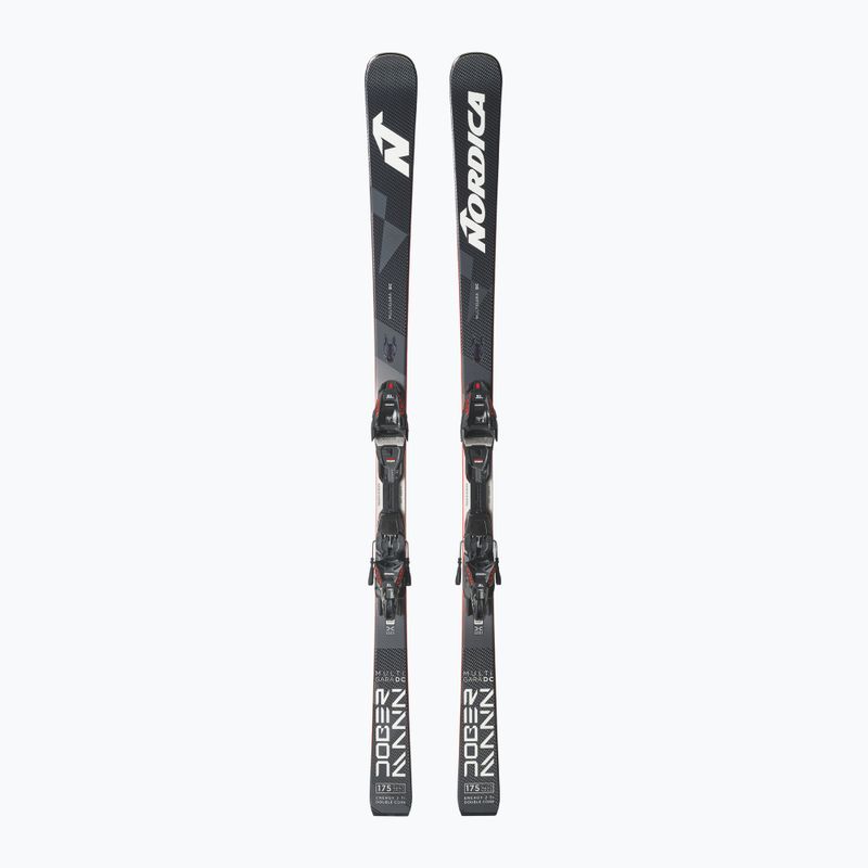 Sjezdové lyže Nordica Doberman Multigara DC + vázání Comp 13 FDT black/white