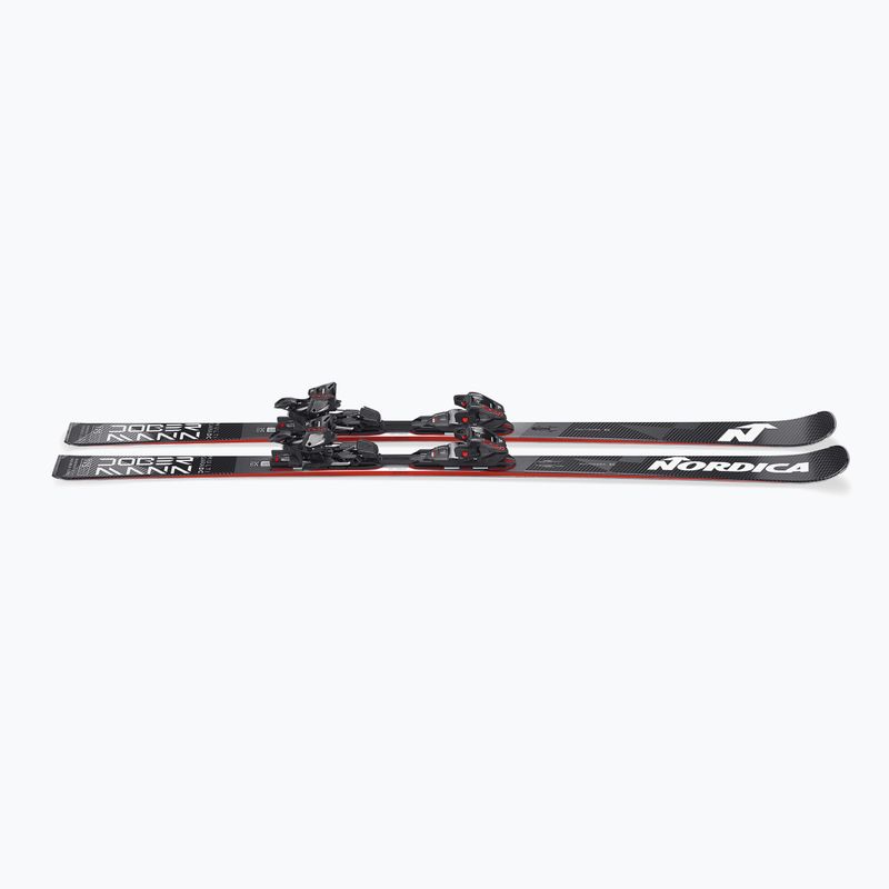 Sjezdové lyže Nordica Doberman Multigara DC + vázání Comp 13 FDT black/white 5