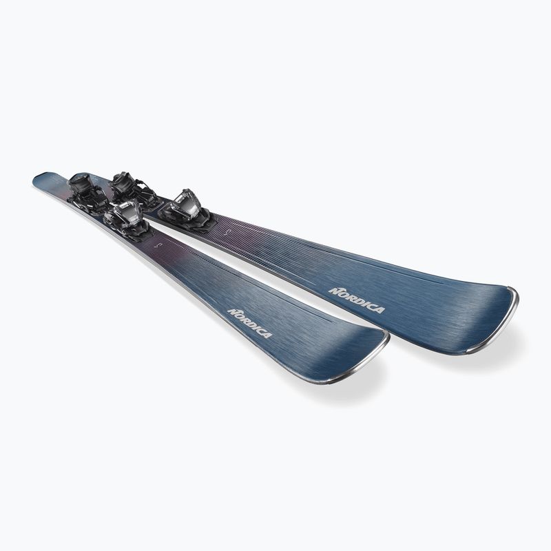 Dámské sjezdové lyže + vázání Nordica Belle 72 + TP2COMP10 FDT midnight-blue/rainbow 4