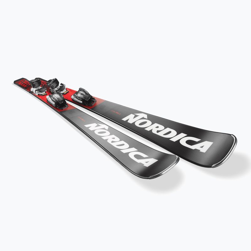 Dětské sjezdové lyže Nordica Doberman Combi Pro S + vázání J7.0 FDT anthracite/red 4